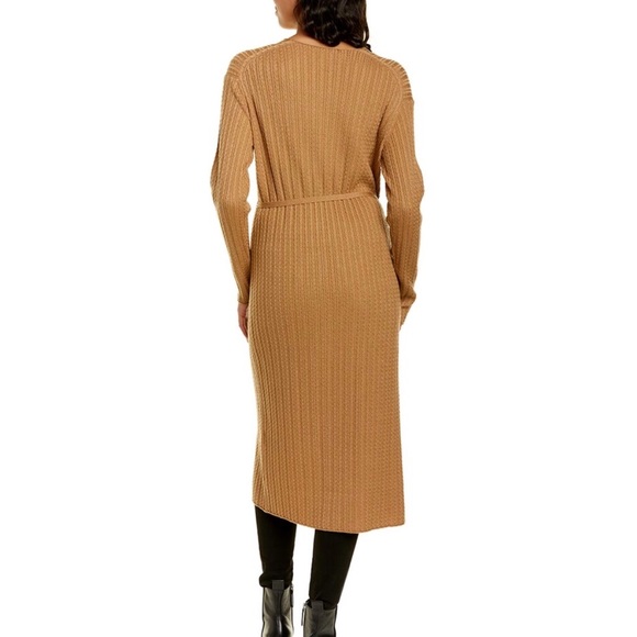 Theory Cable Rib Long Cardi - Picture 3 of 4